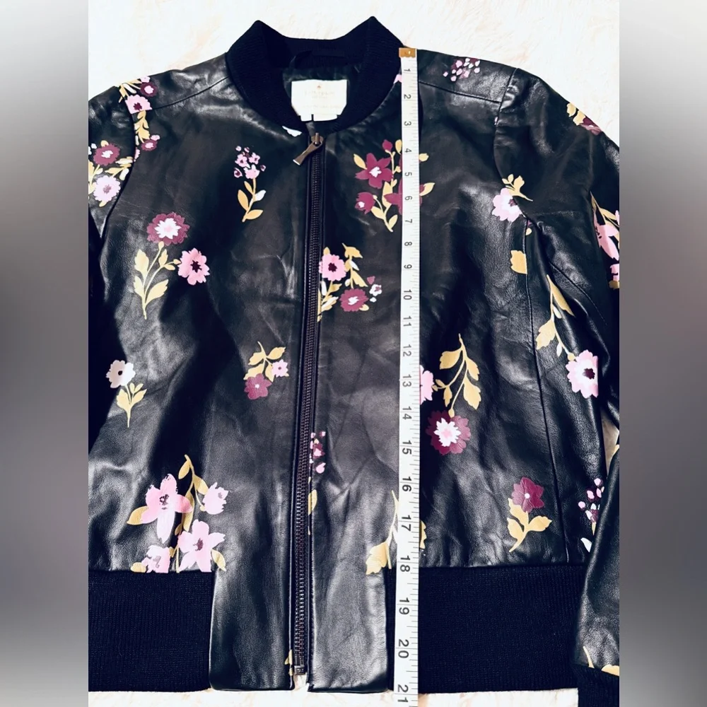 NWOT Kate Spade Leather Jacket - Picture 11 of 15